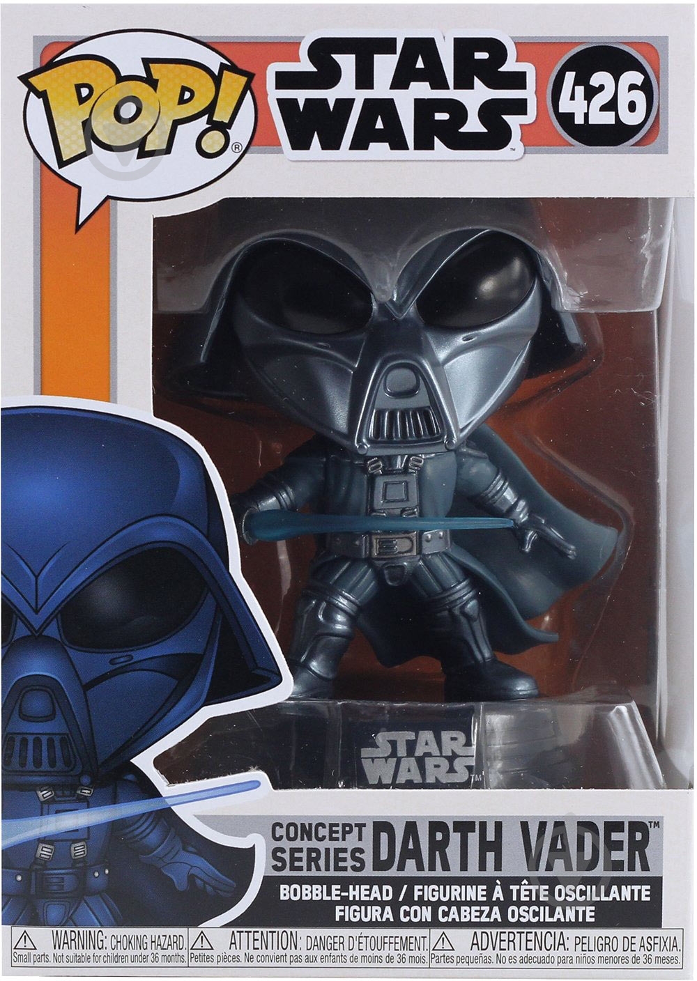 Фигурка Funko Bobble Star Wars Concept series Darth Vader (FUN2549976) - фото 7