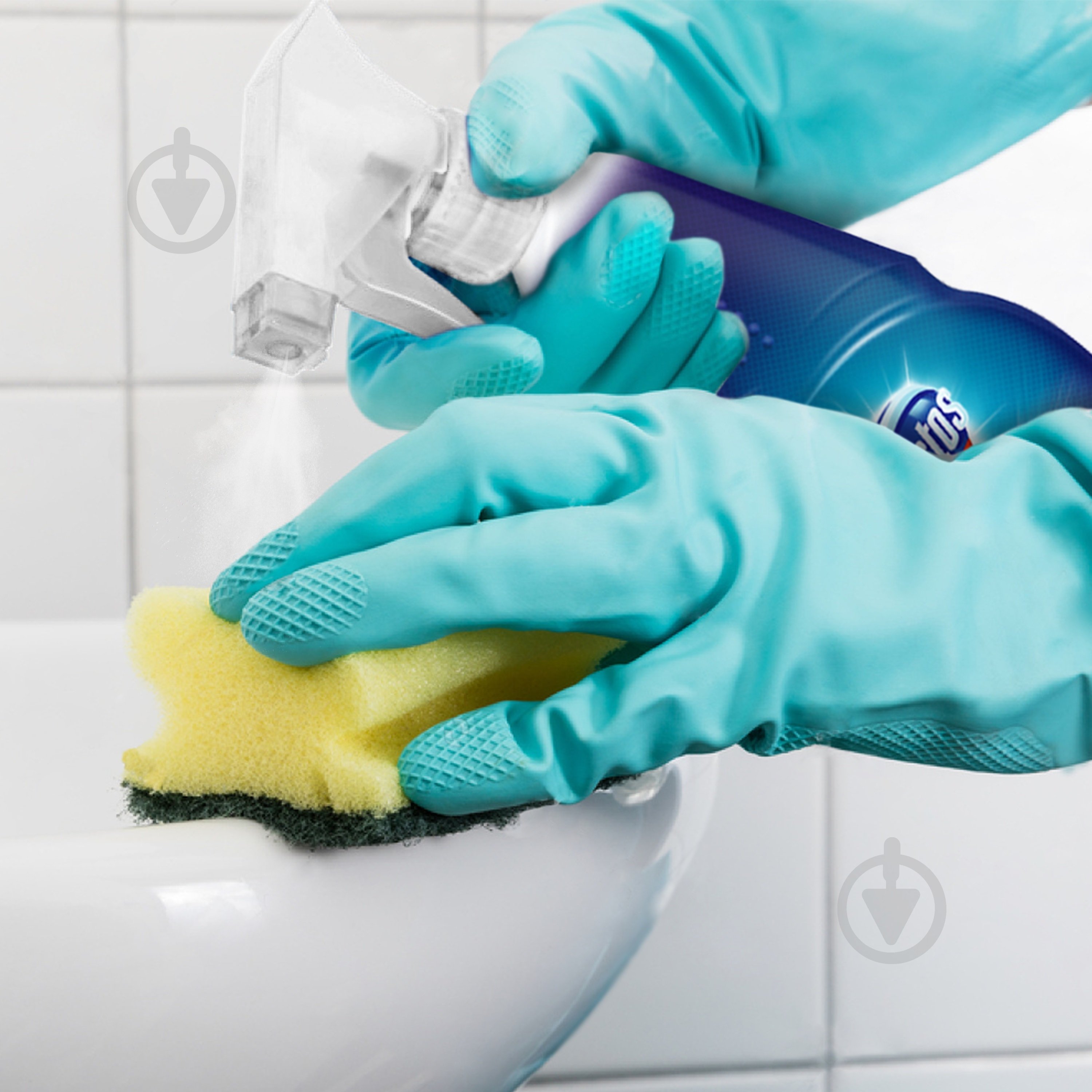 Универсальное средство Domestos Chlorine Cleaner 0,45 л - фото 4