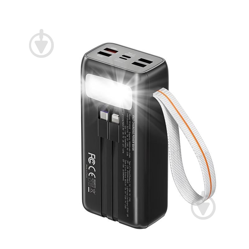 Повербанк BAVIN 30000 mAh black (Y-PC1031S BK) - фото 2