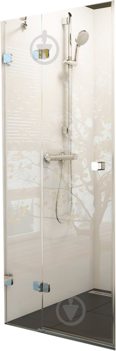 Душевые двери Ravak Brilliant BSD2-80 A-L (0UL4AA00Z1) - фото 1