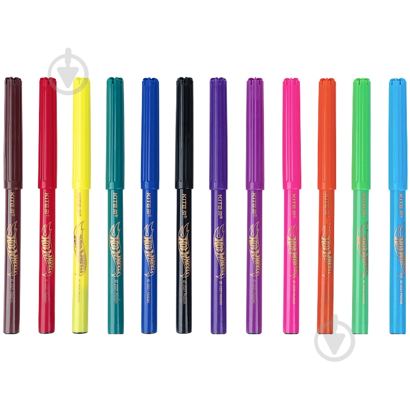 Набор фломастеров 12 шт. HW21-047 KITE - фото 3