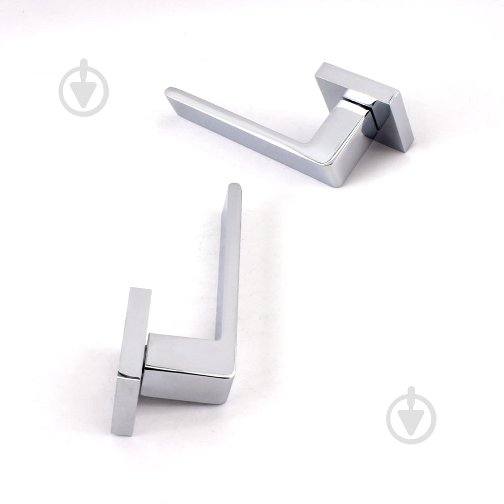 Ручка на розетке RDA kubic s PZ хром - фото 3