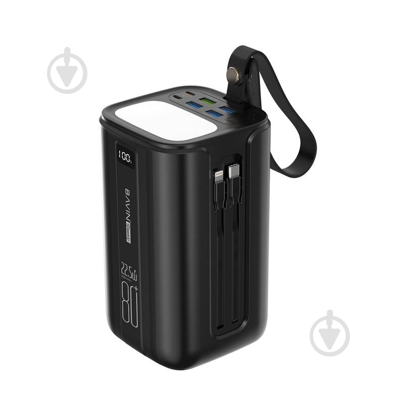 Повербанк BAVIN 80000 mAh black (Y-PC1057S-BK) - фото 1