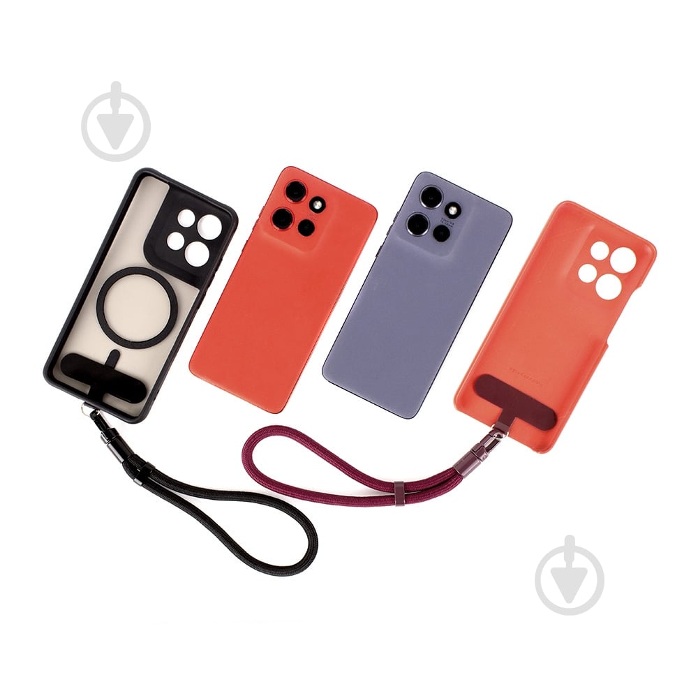 Ремешок для смартфона ColorWay Handy Strap черный (CW-SCHS-BK) - фото 12