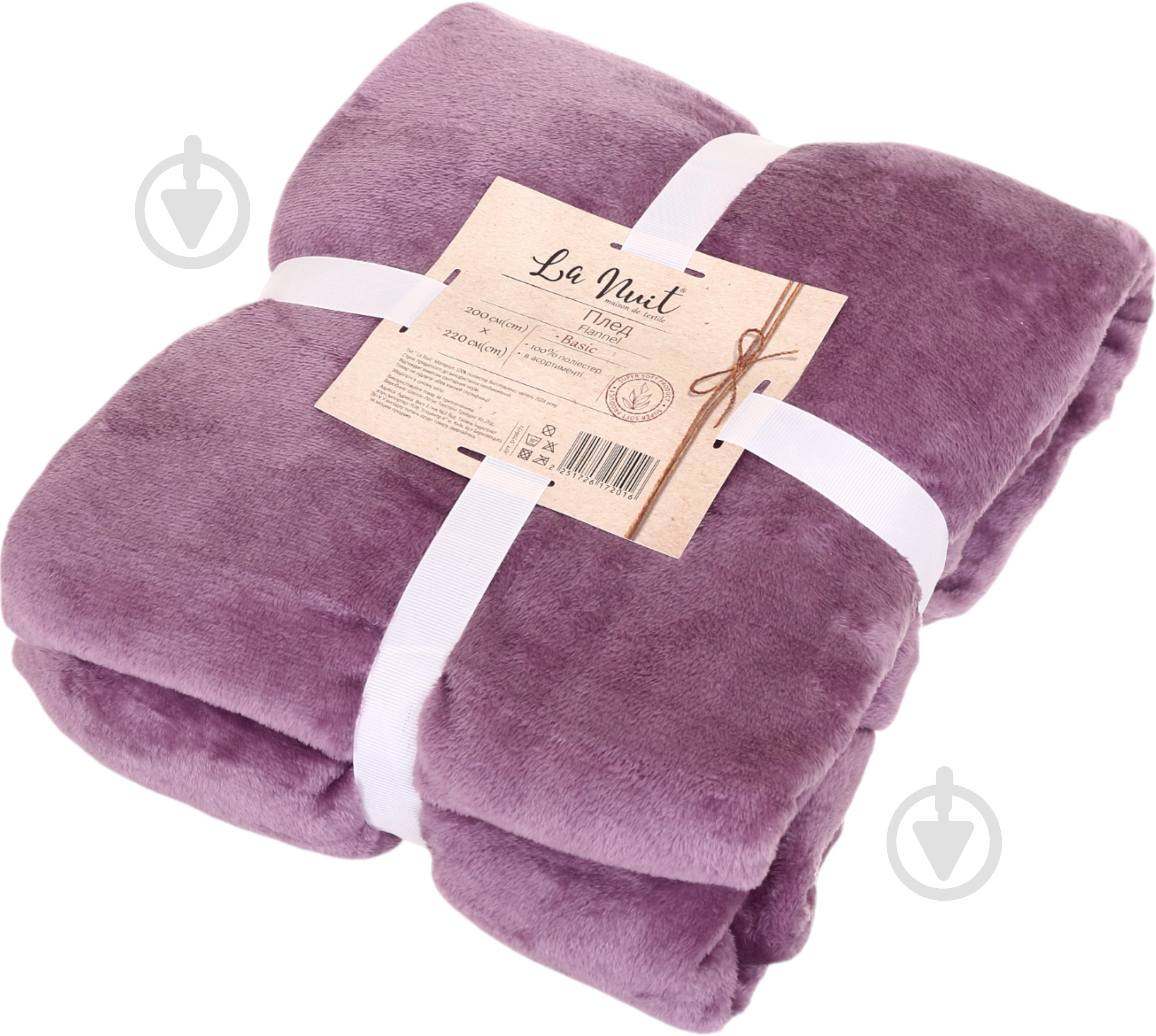 Плед Flannel 200x220 см в асортименті La Nuit - фото 15