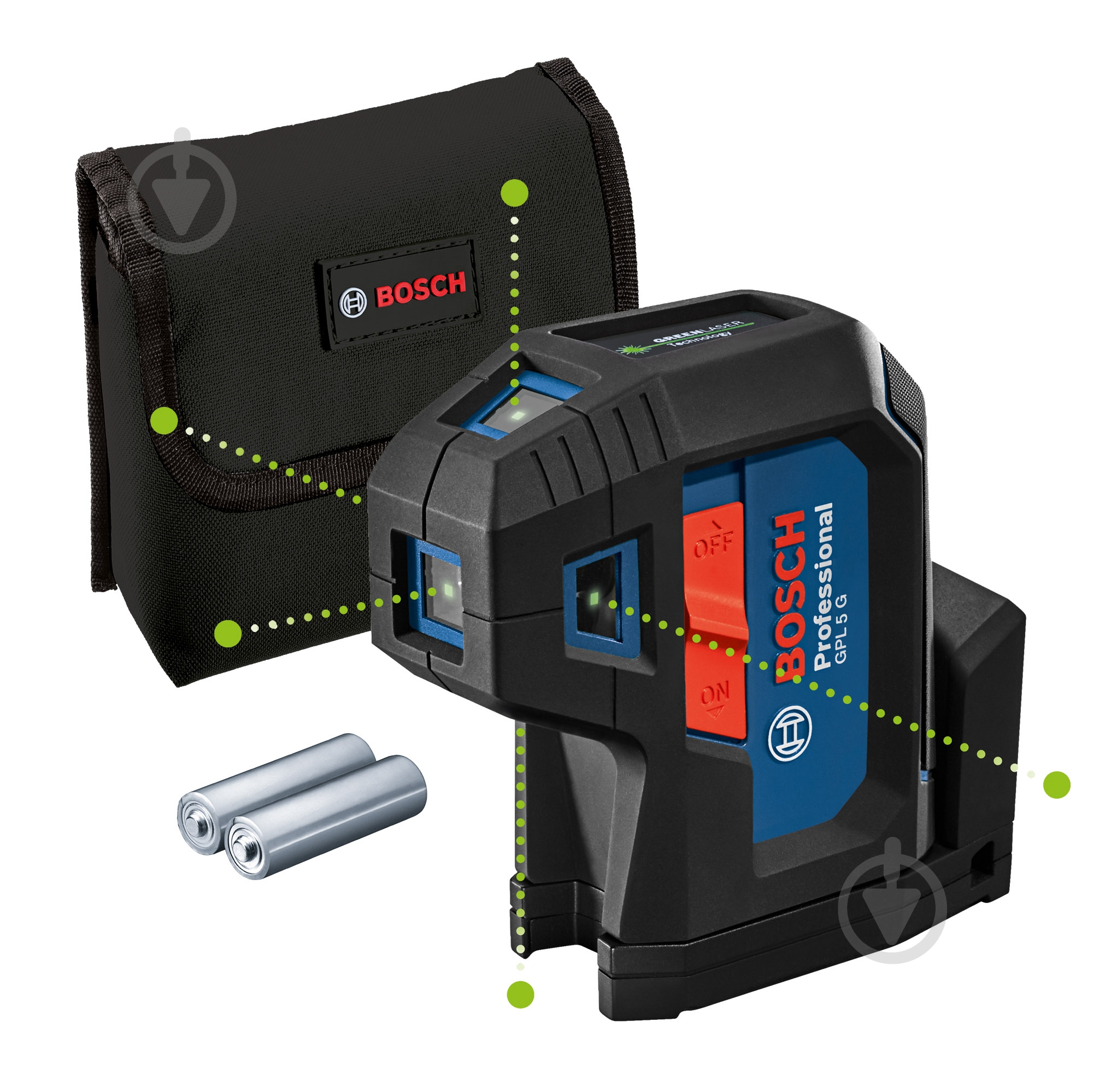 Нивелир лазерный Bosch Professional GPL 5 G 0601066P00 - фото 1