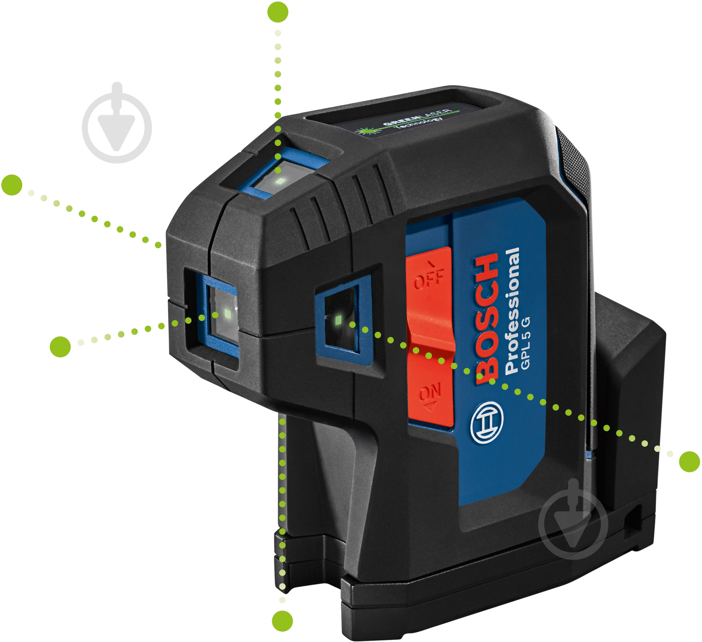 Нивелир лазерный Bosch Professional GPL 5 G 0601066P00 - фото 2