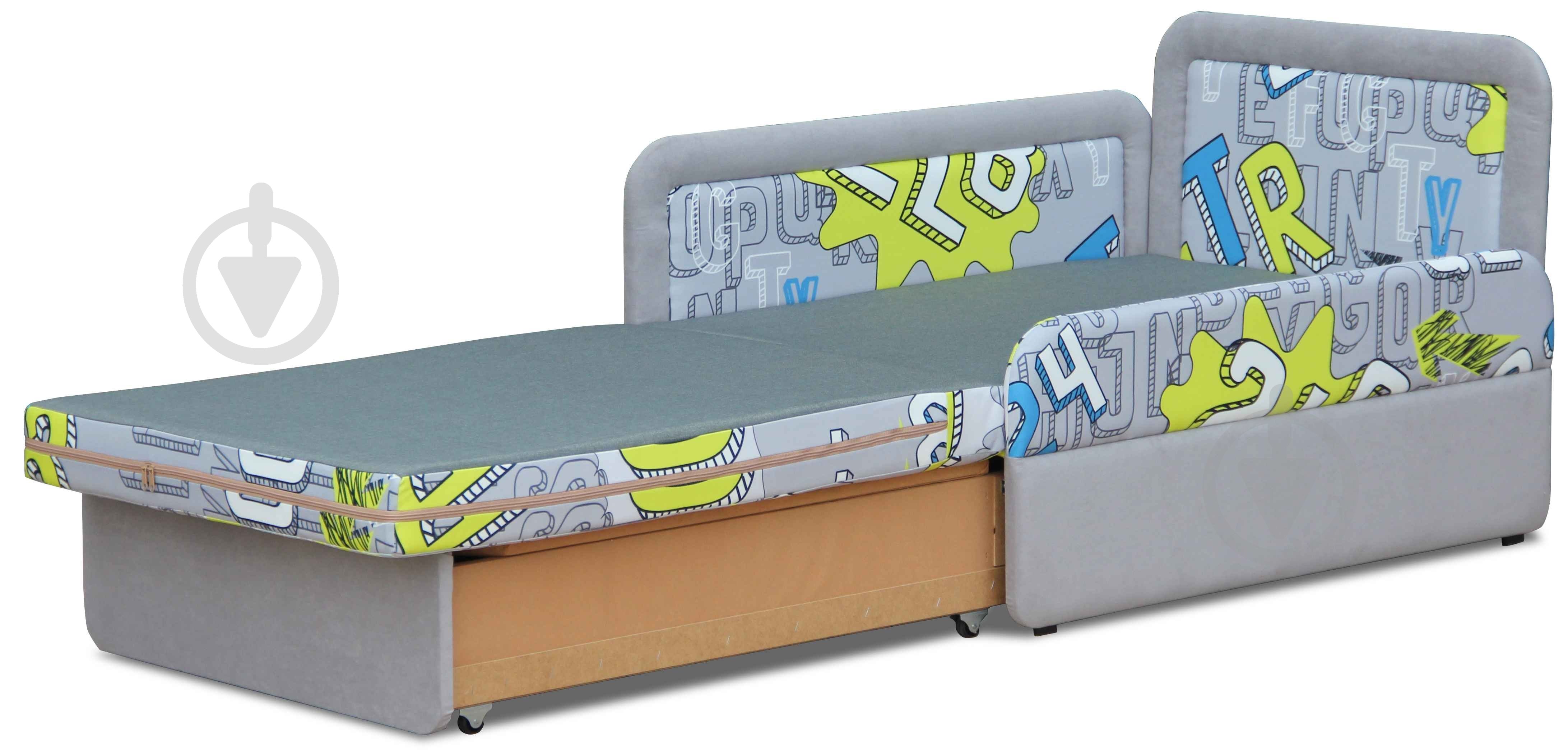 Тахта детский Берегиня Марио левый серый графит 750x970x660 мм - фото 2 Тахта детский Берегиня Марио левый серый графит 750x970x660 мм - фото 2