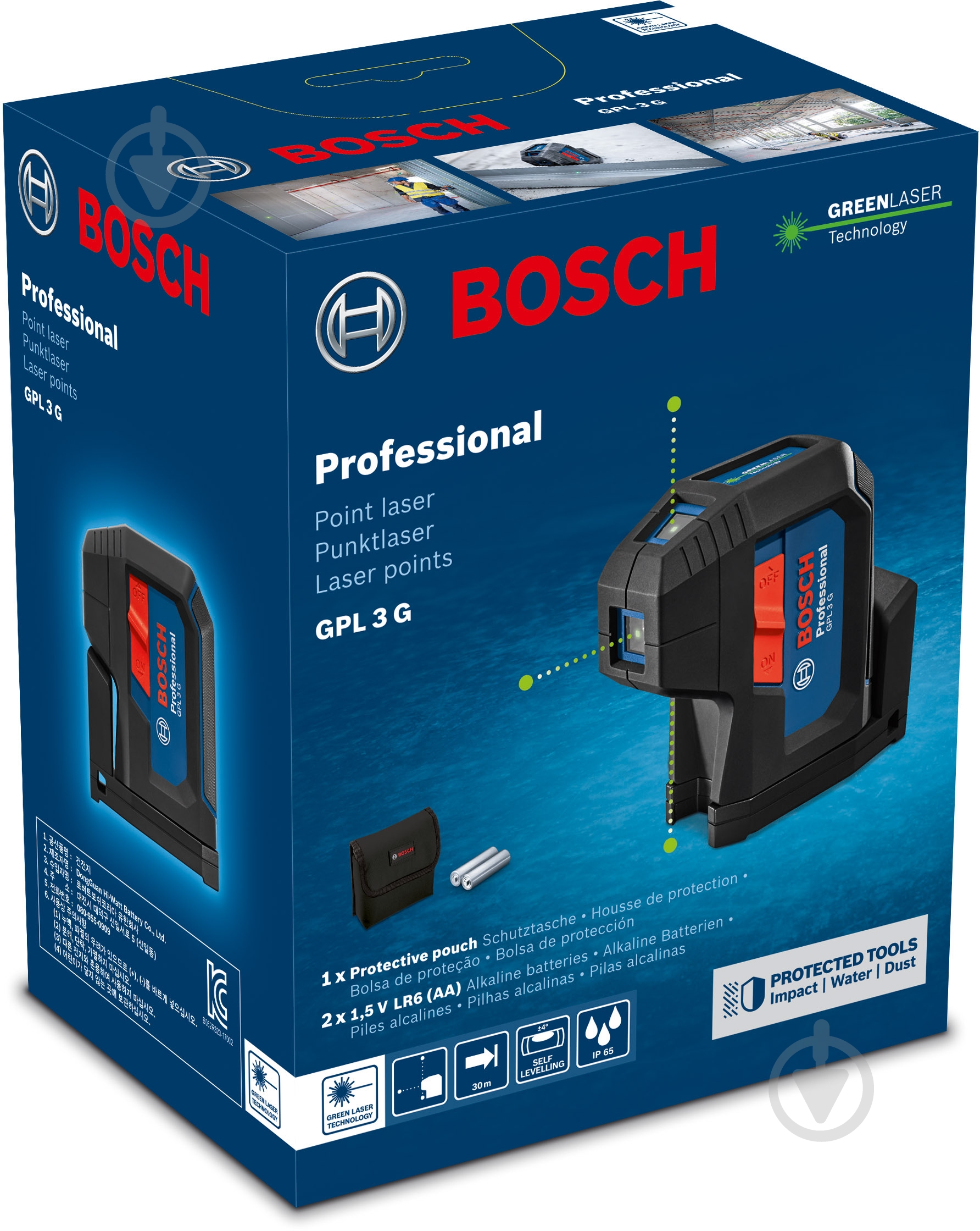 Нивелир лазерный Bosch Professional GPL 3 G 0601066N00 - фото 7