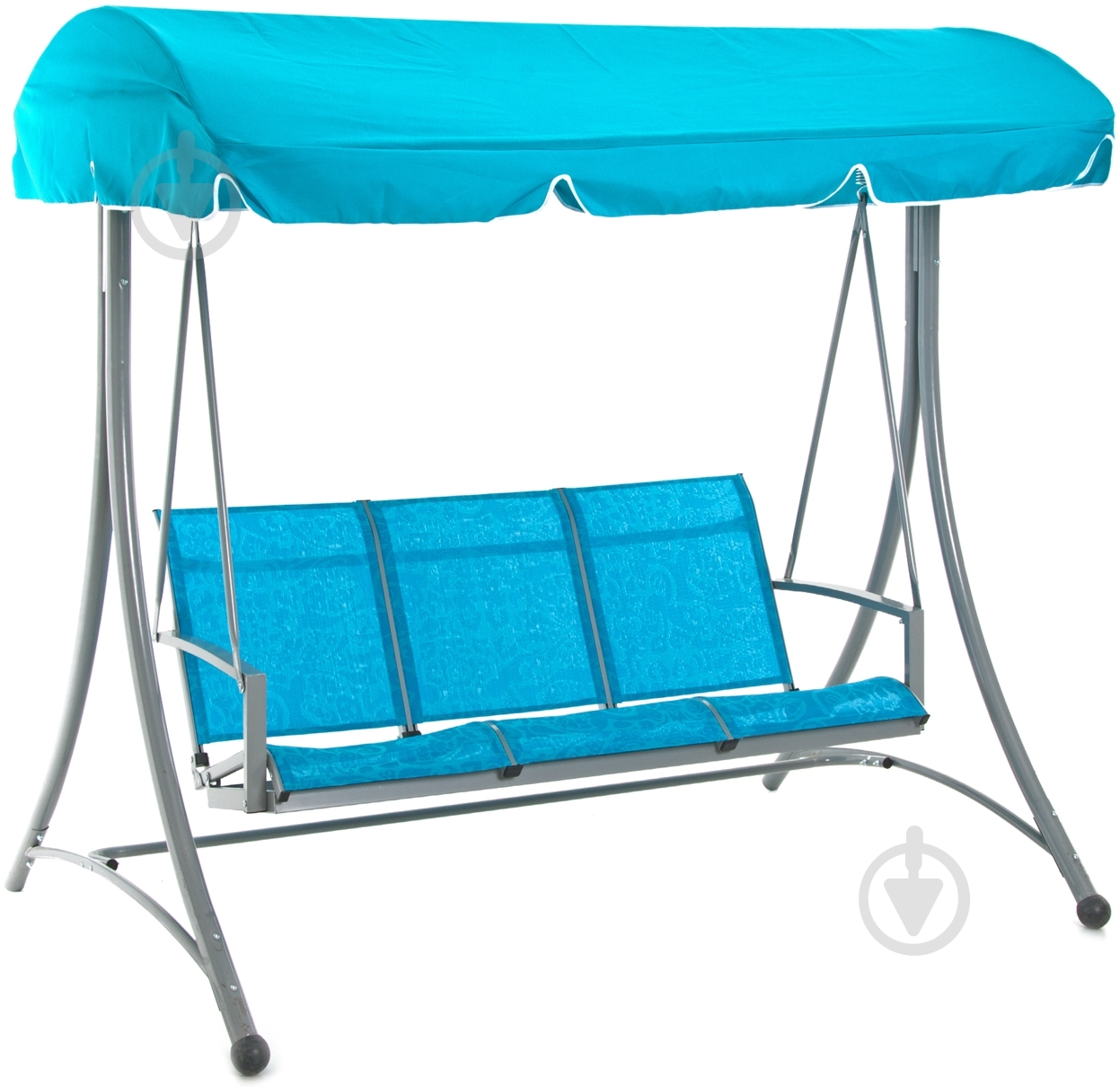 Гойдалка з навісом UP! (Underprice) блакитна YF-SW020 blue - фото 1 Гойдалка з навісом UP! (Underprice) блакитна YF-SW020 blue - фото 1