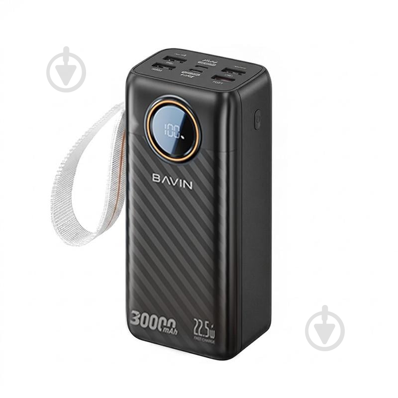 Повербанк BAVIN 30000 mAh black (Y-PC1155S-BK) - фото 1