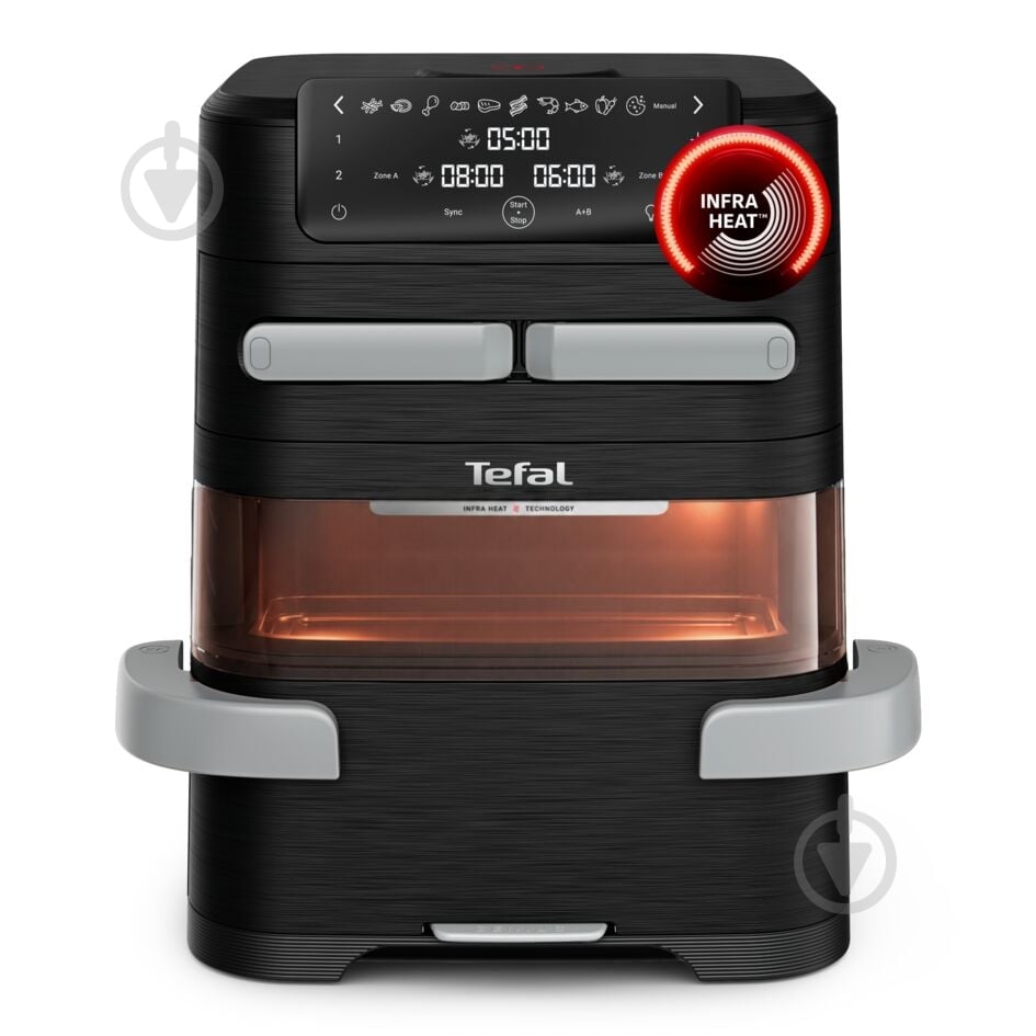 Мультипечь Tefal Ever Fry Trio EY9678E0 - фото 1