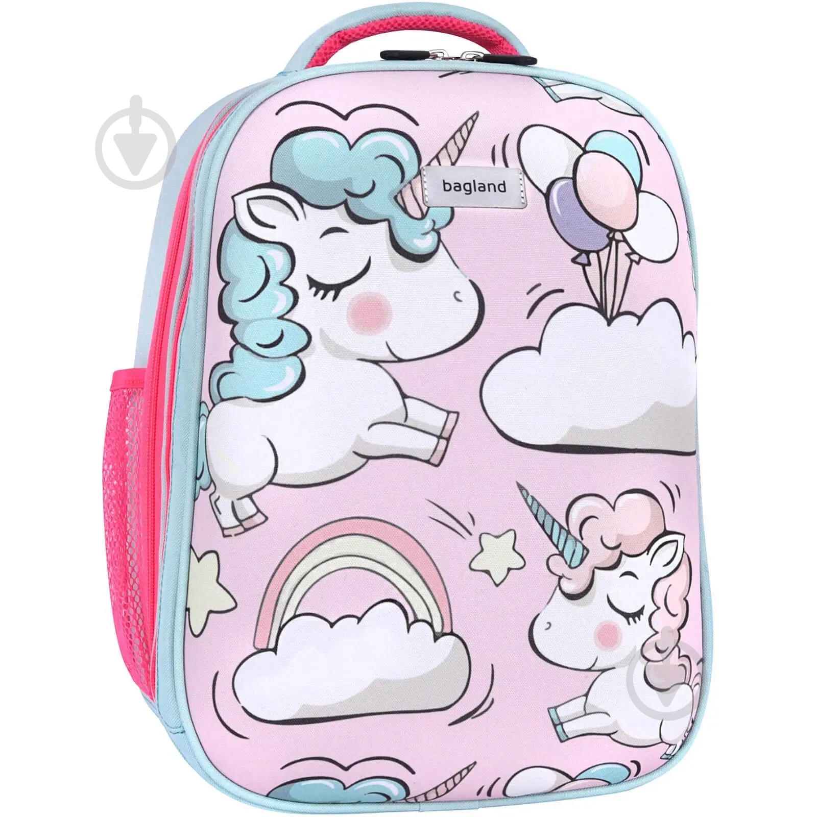 Рюкзак школьный Bagland Turtle 17 л тиффани 1350 (736919174) 0013466 - фото 1