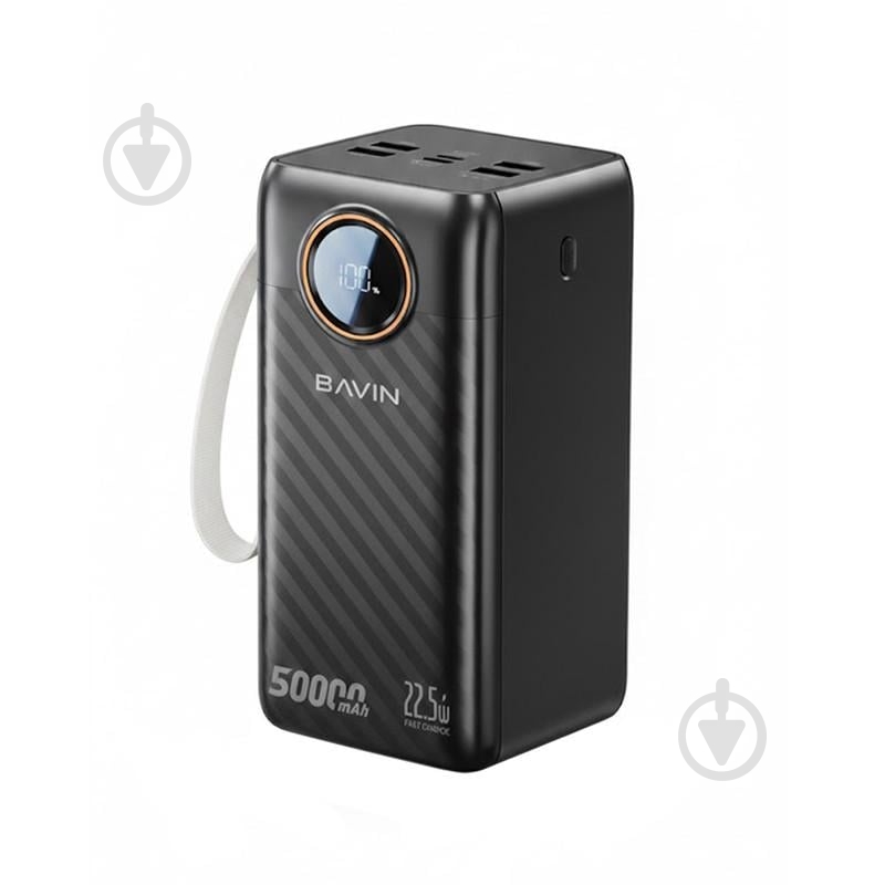 Повербанк BAVIN 50000 mAh black (Y-PC1157S-BK) - фото 1