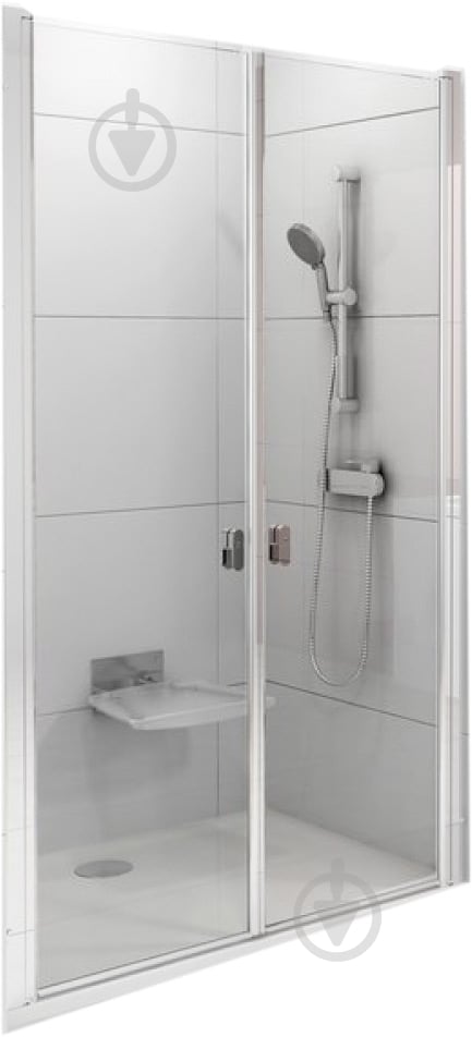 Душевые двери Ravak Chrome CSDL2-120 (0QVGC10LZ1) - фото 1