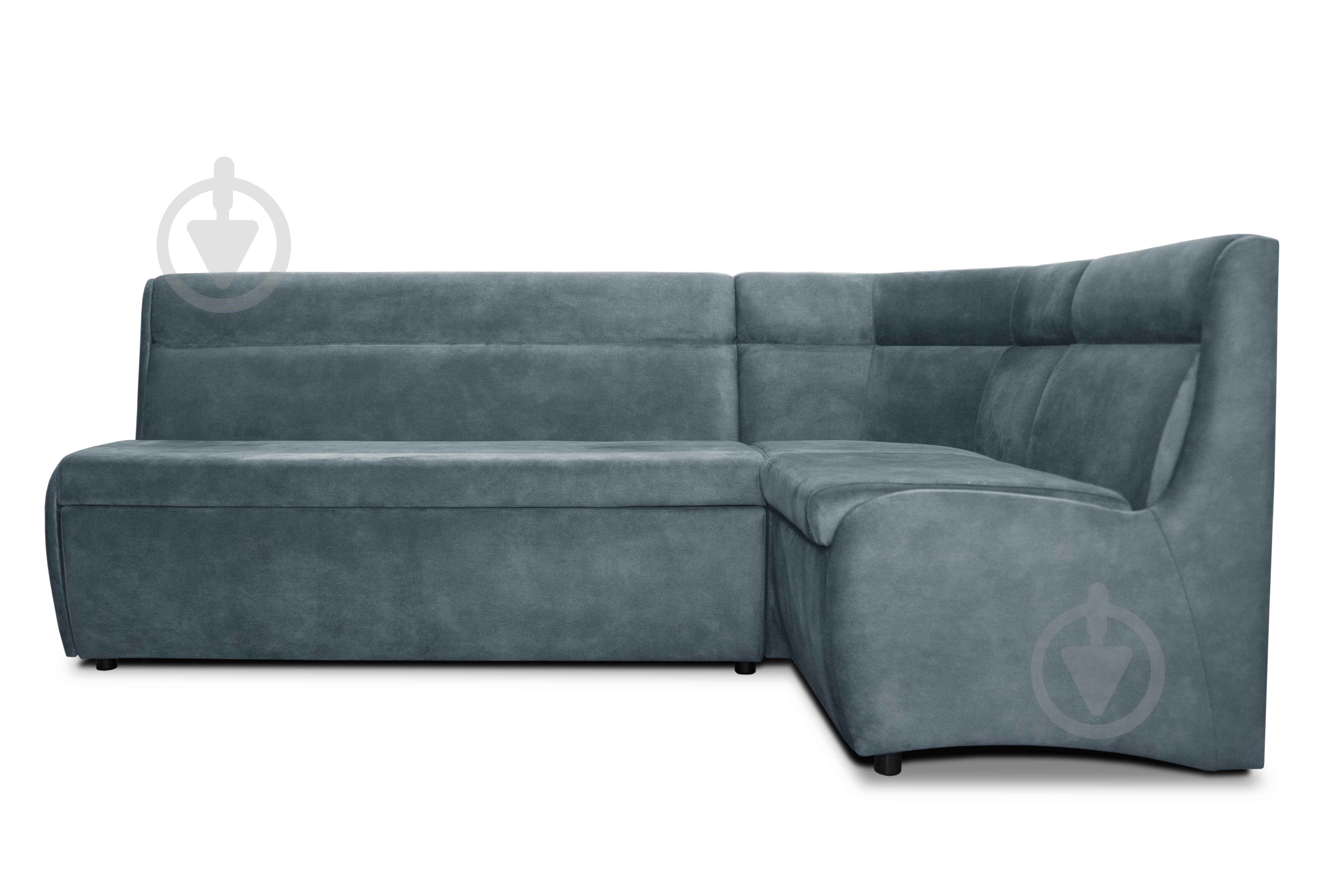 Уголок кухонный Лаунж 2150x1320x850 мм правый синий / синий - фото 1 Уголок кухонный Лаунж 2150x1320x850 мм правый синий / синий - фото 1