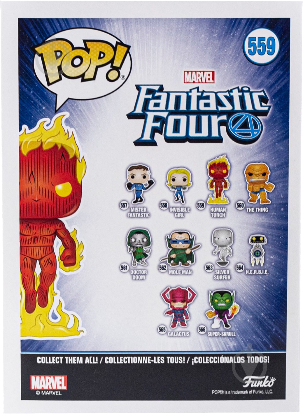 Фигурка Funko Human Torch 44987 (FUN2549208) - фото 5