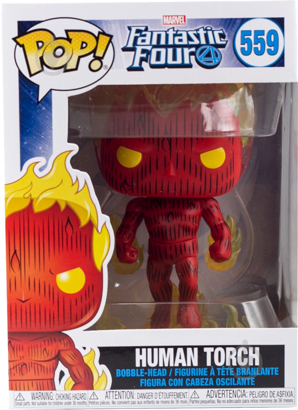 Фигурка Funko Human Torch 44987 (FUN2549208) - фото 6