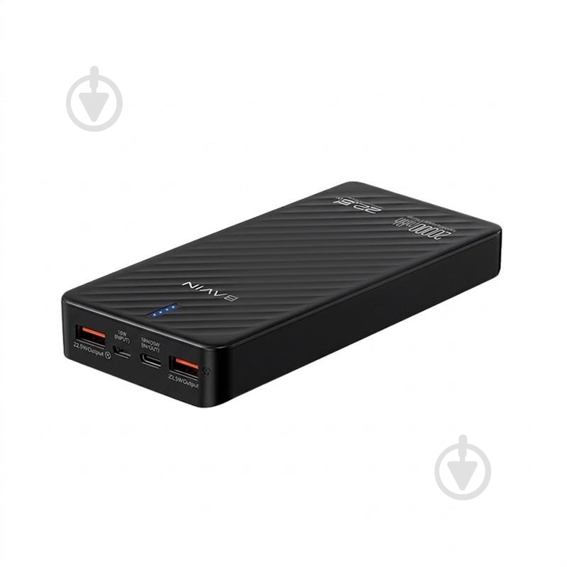 Повербанк BAVIN 20000 mAh black (Y-PC1191-BK) - фото 2