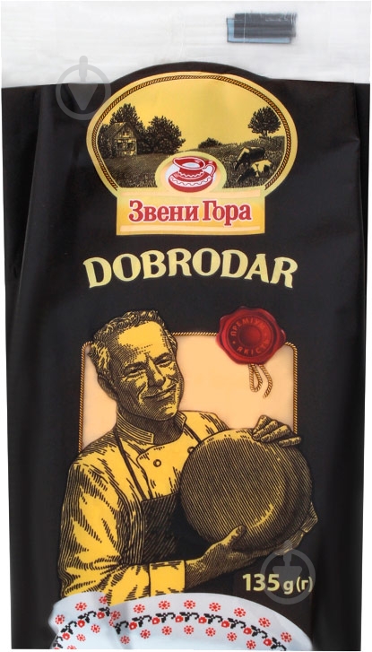 Сир ТМ Звени Гора Dobrodar 50% 135г - фото 2 Сир ТМ Звени Гора Dobrodar 50% 135г - фото 2
