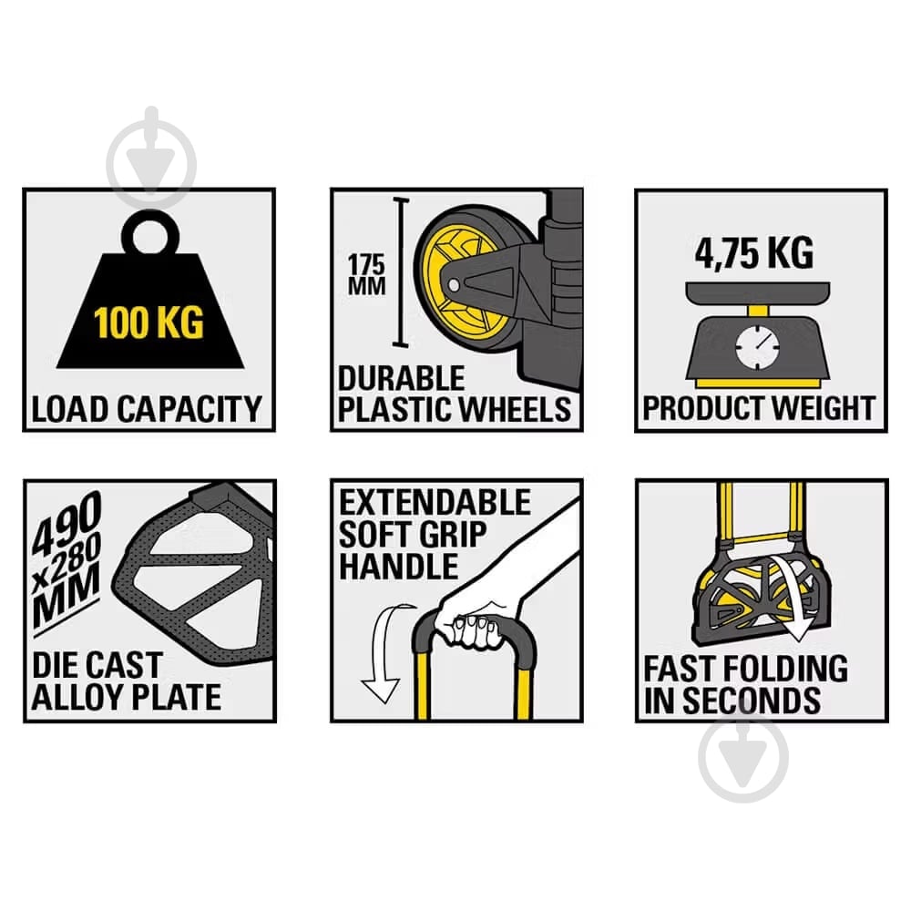 Тележка складская Stanley SXWT-FT582 - фото 14