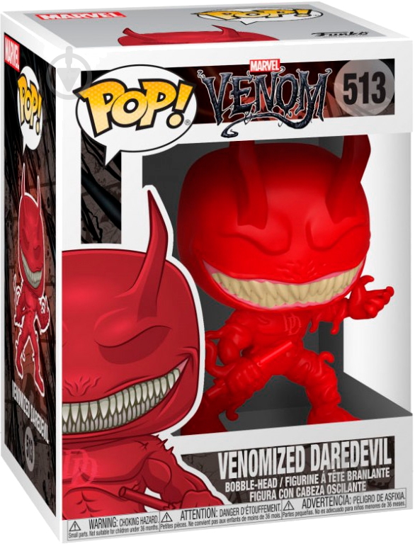 Фигурка Funko Venom S2: Daredevil 40706 (FUN2412) - фото 2 Фигурка Funko Venom S2: Daredevil 40706 (FUN2412) - фото 2