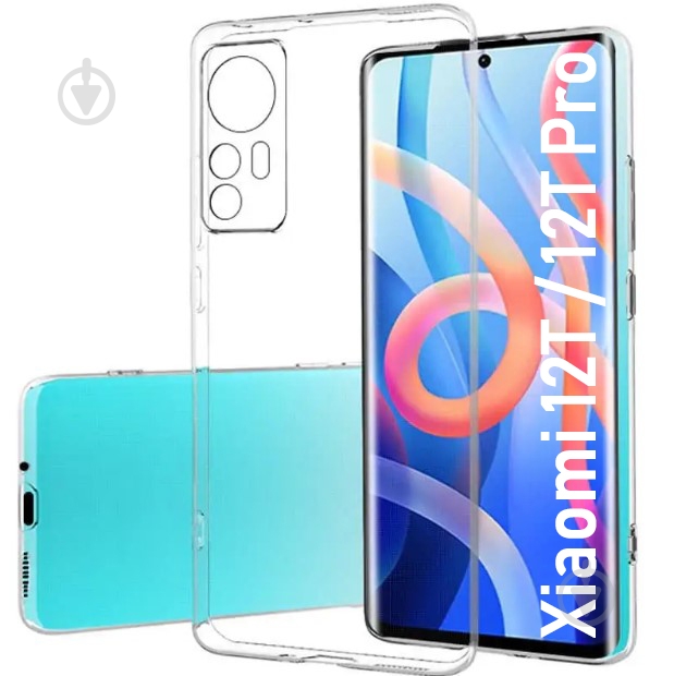 Чохол BeCover Transparent (708102) для Xiaomi 12T - фото 1 Чохол BeCover Transparent (708102) для Xiaomi 12T - фото 1