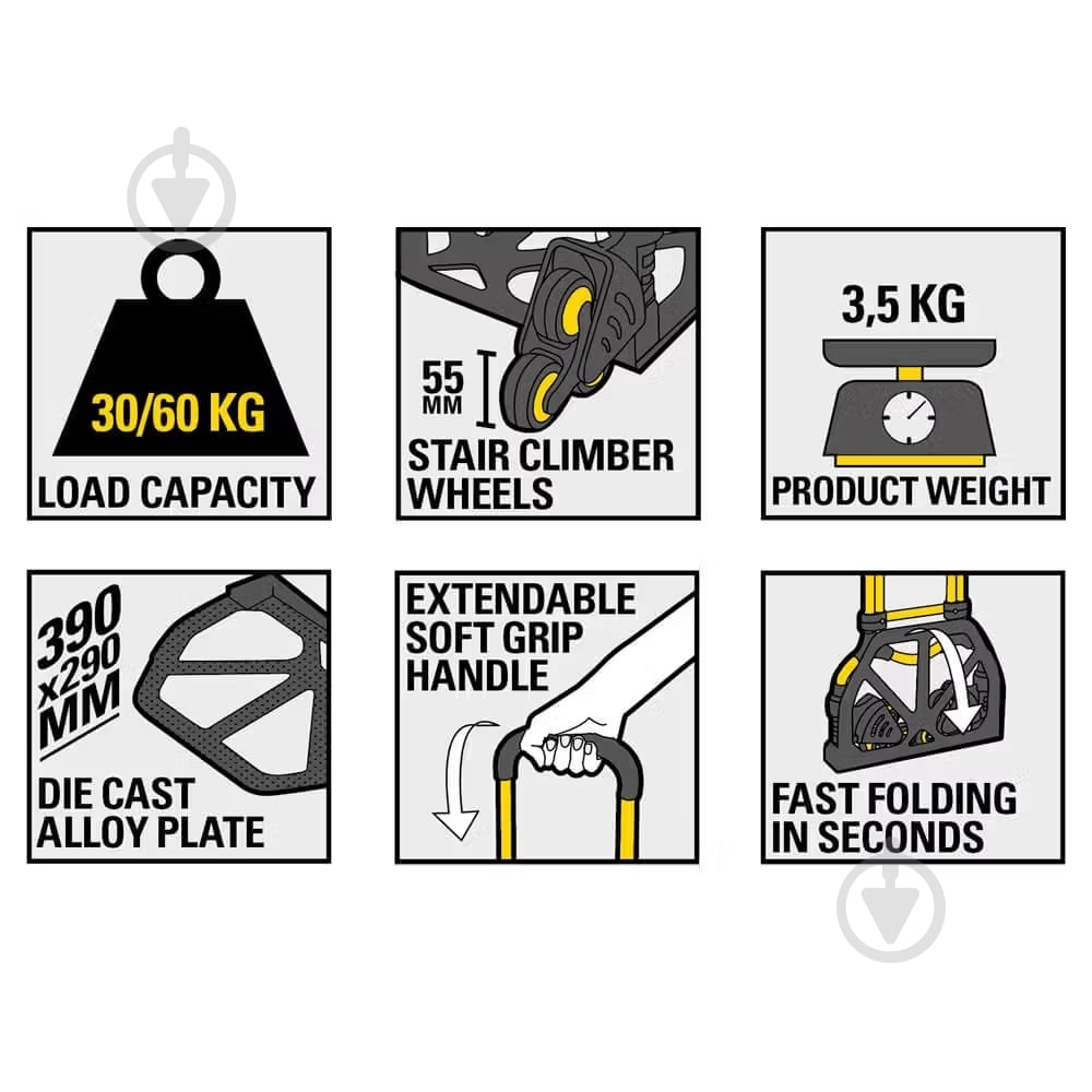 Тележка складская Stanley SXWT-FT584 - фото 3 Тележка складская Stanley SXWT-FT584 - фото 3