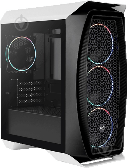 Корпус AeroCool Aero One Mini Eclipse-G-WT-v1 (ACCS-PB18143.21) Black/White без БЖ - фото 3 Корпус AeroCool Aero One Mini Eclipse-G-WT-v1 (ACCS-PB18143.21) Black/White без БЖ - фото 3