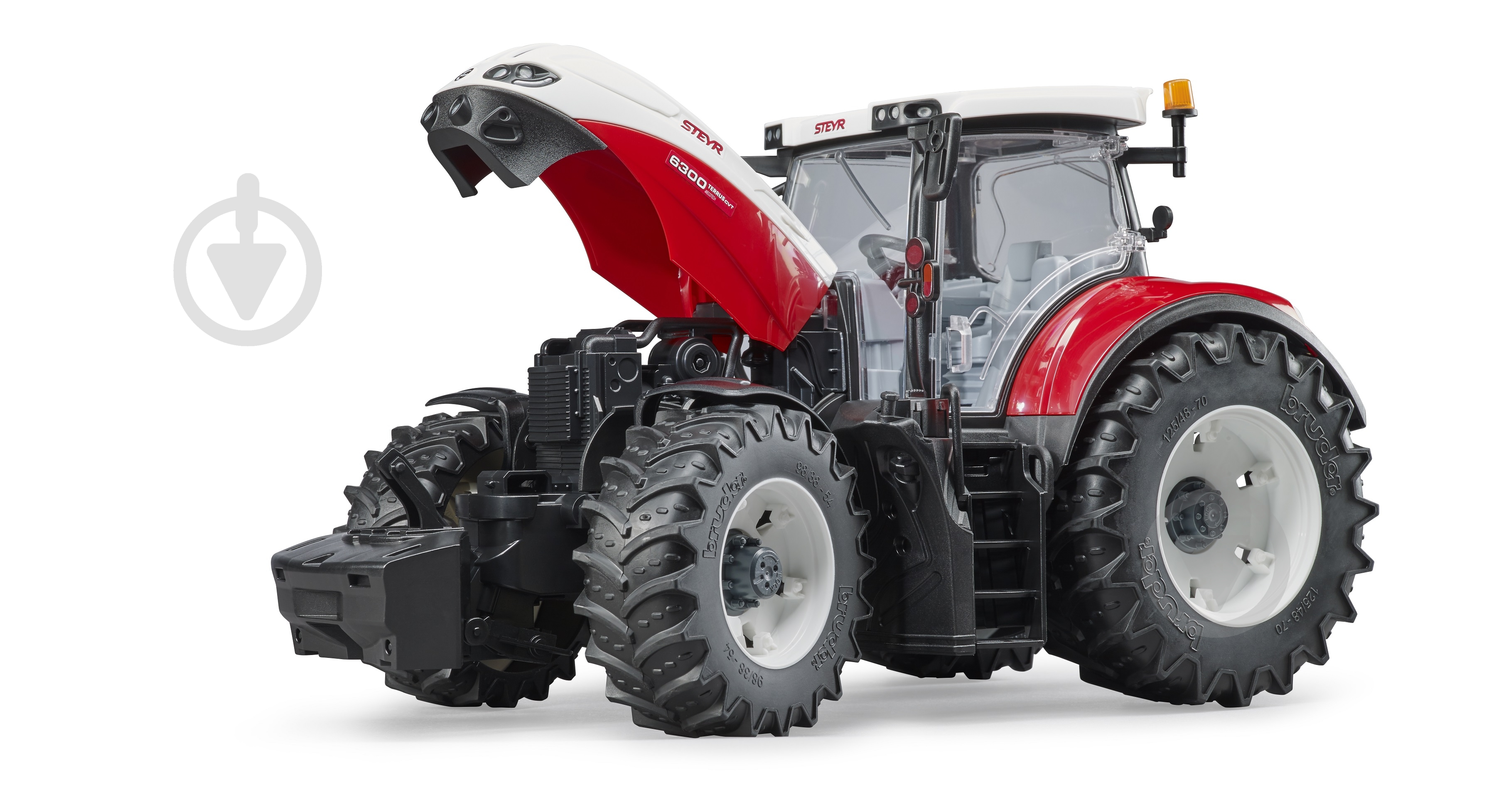 ᐉ Машинка Bruder Трактор Steyr 6300 Terrus CVT 1:16 3180 • Краща