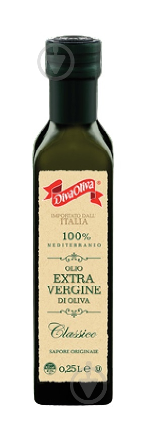 Масло оливковое Diva Oliva Extra Vergine Classico 250 мл - фото 1 Масло оливковое Diva Oliva Extra Vergine Classico 250 мл - фото 1