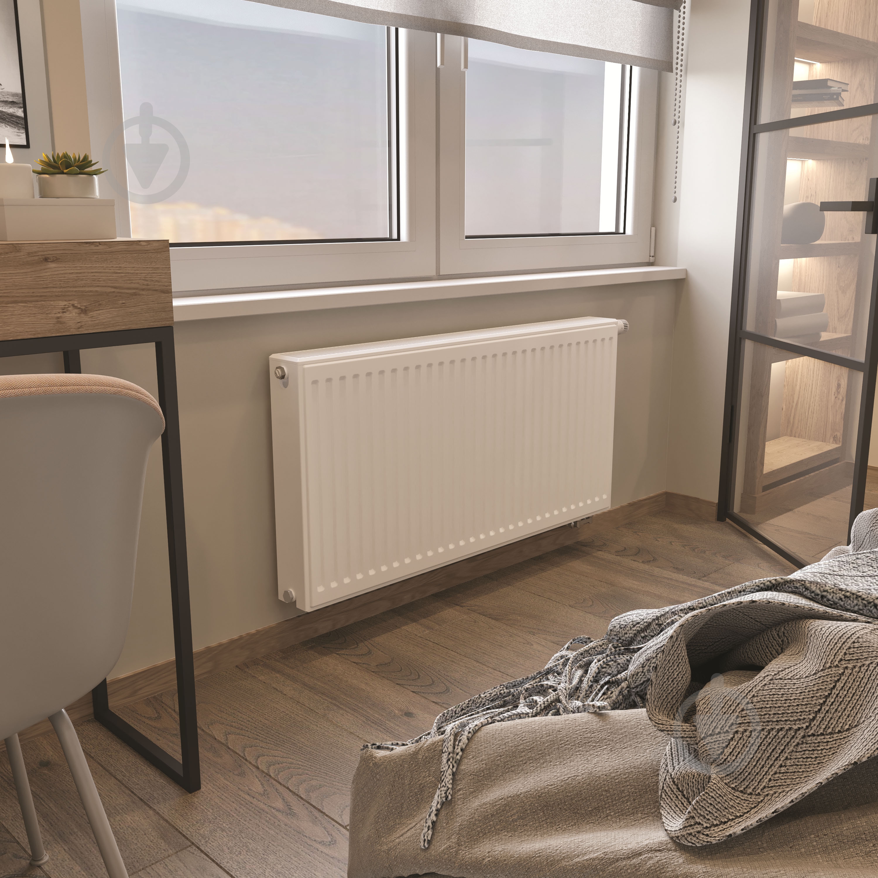 Радиатор стальной Hi-Therm 22 тип 500x1100 боковое - фото 2