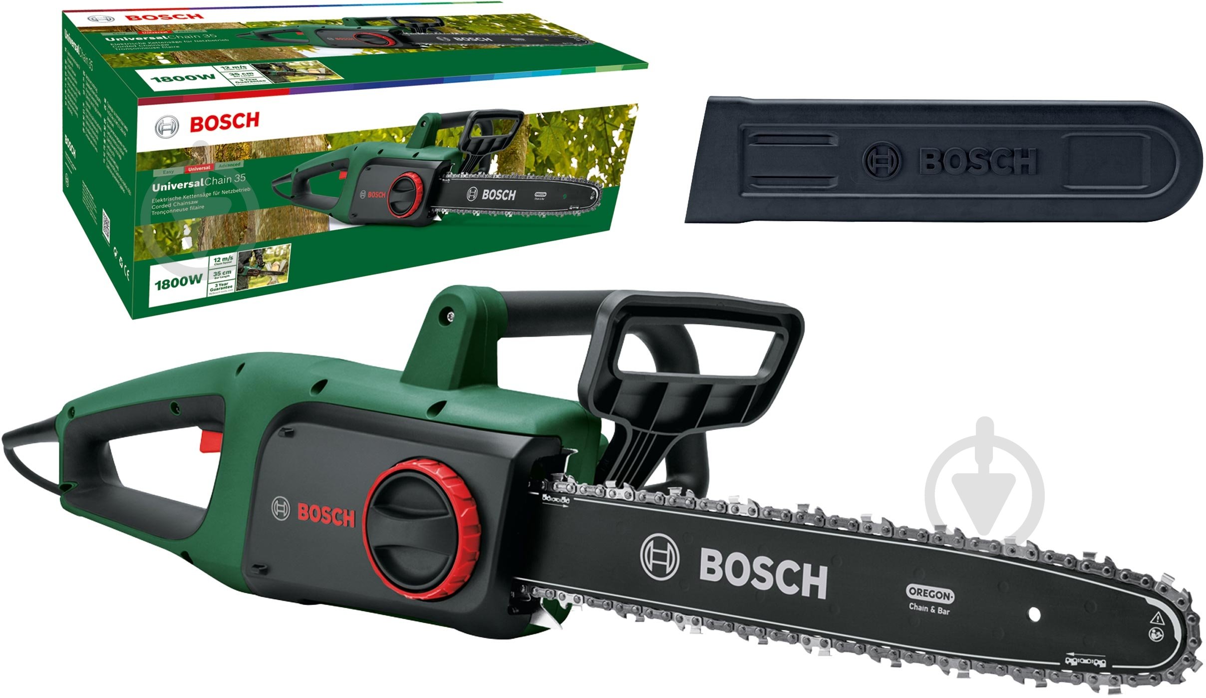 Аккумуляторная пила цепная Bosch UniversalChain 35 (06008B8303) UniversalChain 35 - фото 2 Аккумуляторная пила цепная Bosch UniversalChain 35 (06008B8303) UniversalChain 35 - фото 2