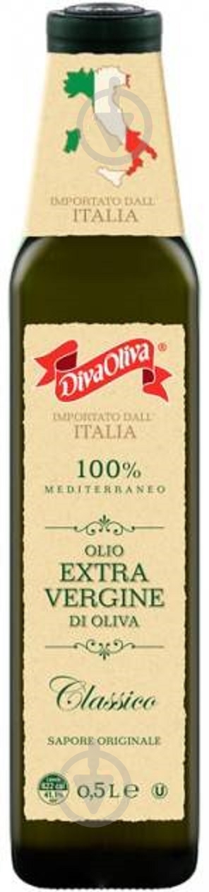 Масло оливковое Diva Oliva Extra Vergine Classico 500 мл - фото 1 Масло оливковое Diva Oliva Extra Vergine Classico 500 мл - фото 1