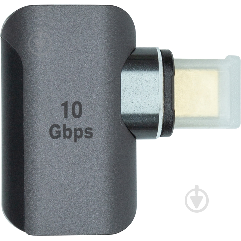 Адаптер PowerPlant USB Type-C - USB 3.1 Type-A, 10Gbps black (CA914319) - фото 3
