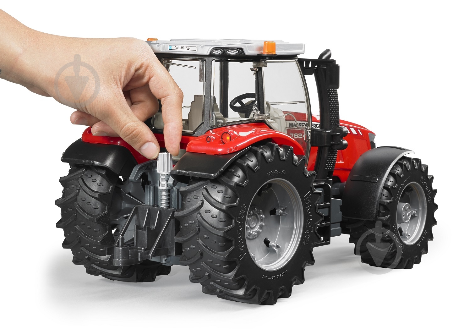 Машинка Bruder Трактор Massey Ferguson 7624 1:16 3046 - фото 3 Машинка Bruder Трактор Massey Ferguson 7624 1:16 3046 - фото 3