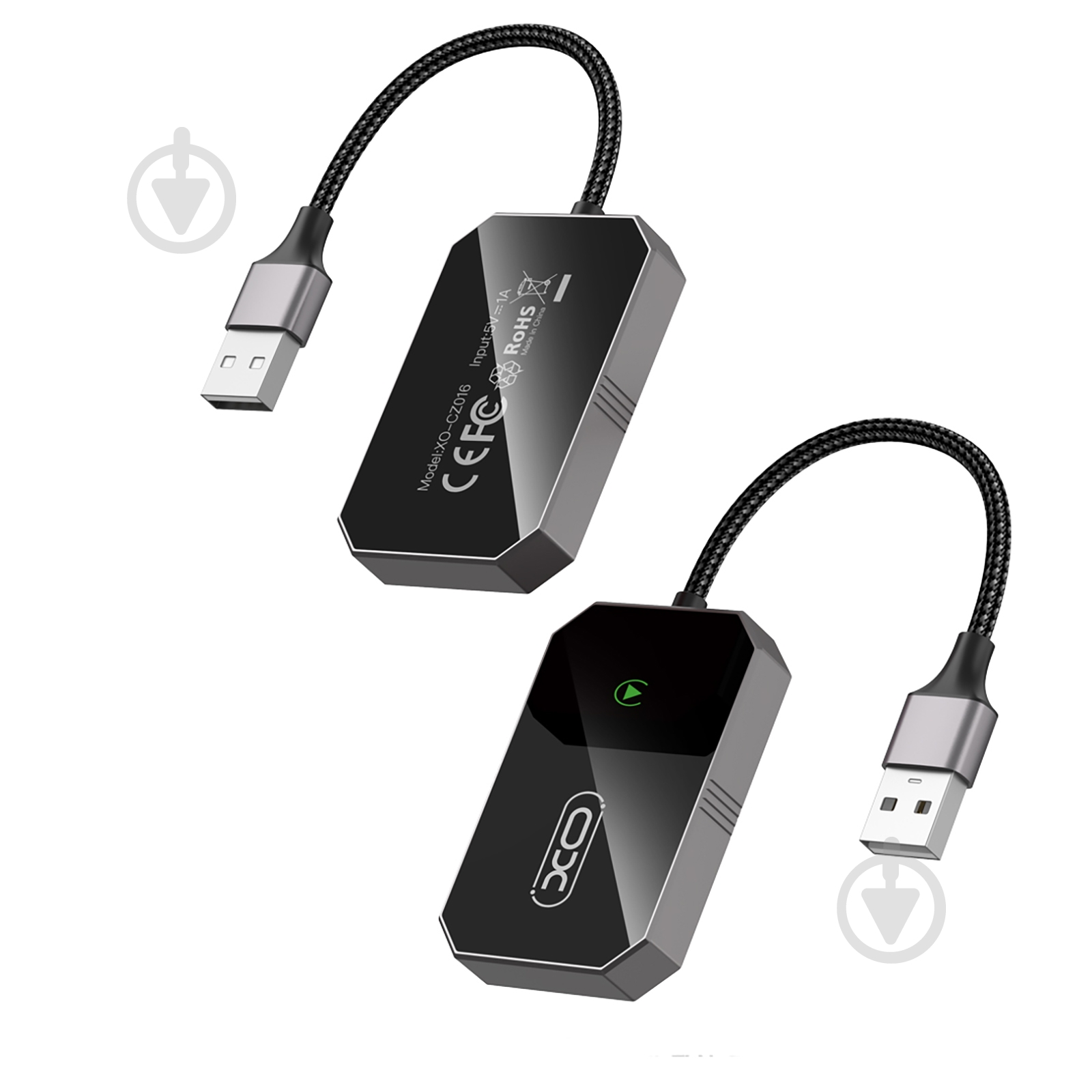 FM-трансмиттер Xo CZ016 Black - фото 3