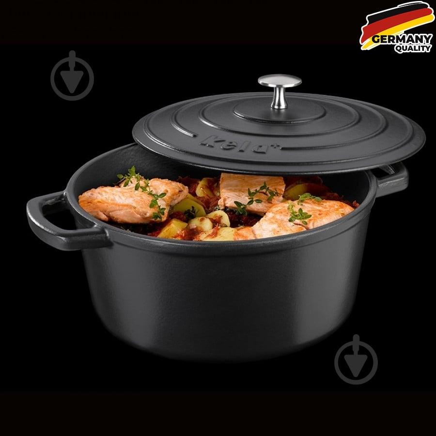 Кастрюля с крышкой Kela Calido 21 см 2,5 л (12470) - фото 3 Кастрюля с крышкой Kela Calido 21 см 2,5 л (12470) - фото 3