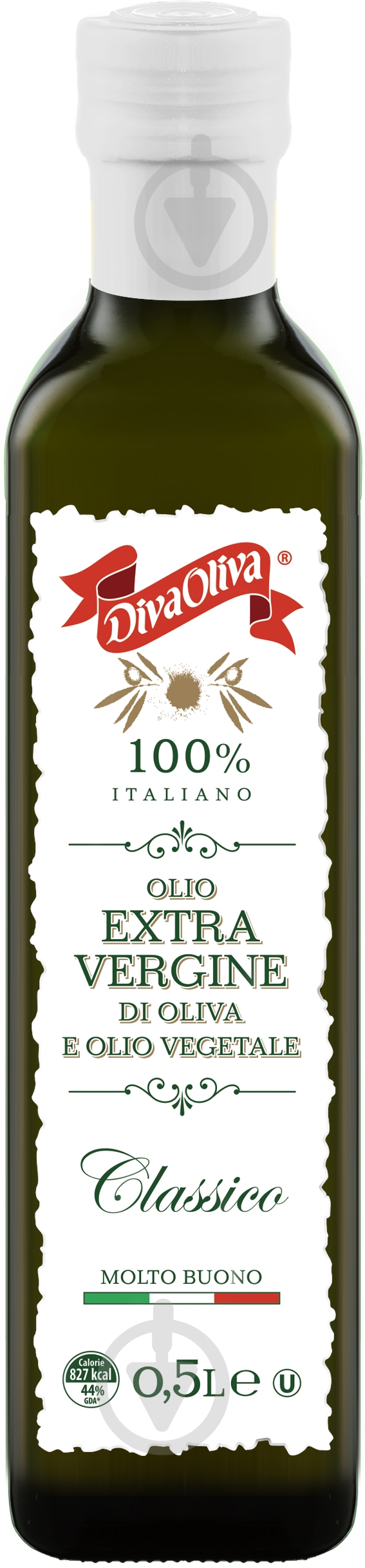 Смесь оливкового масла Diva Oliva Extra Vergine Classico 500 мл - фото 1 Смесь оливкового масла Diva Oliva Extra Vergine Classico 500 мл - фото 1