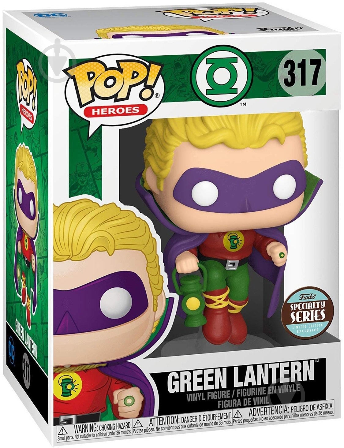 Фигурка Funko Heroes DC Green Lantern (FUN2549771) - фото 3 Фигурка Funko Heroes DC Green Lantern (FUN2549771) - фото 3