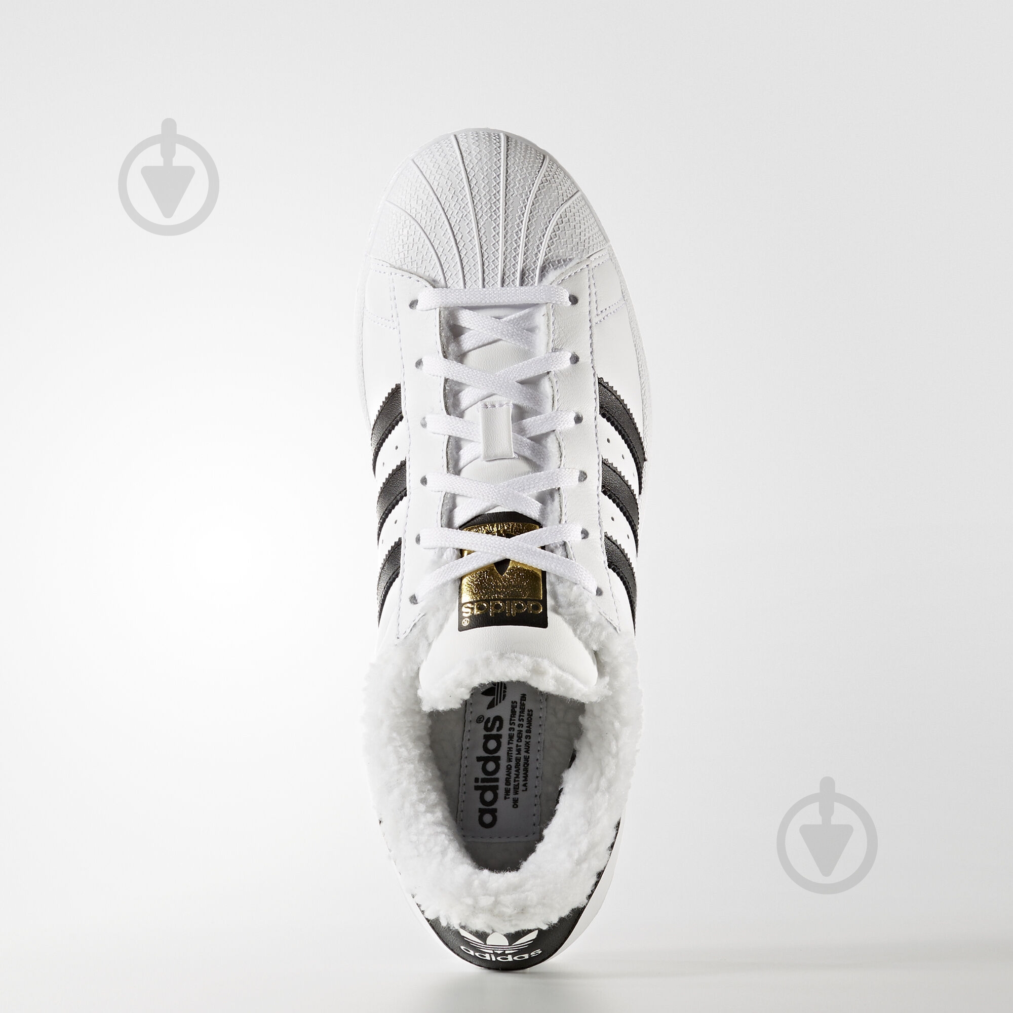 Кроссовки женские зимние Adidas SUPERSTAR W CP9630 р.39 1/3 белые - фото 2