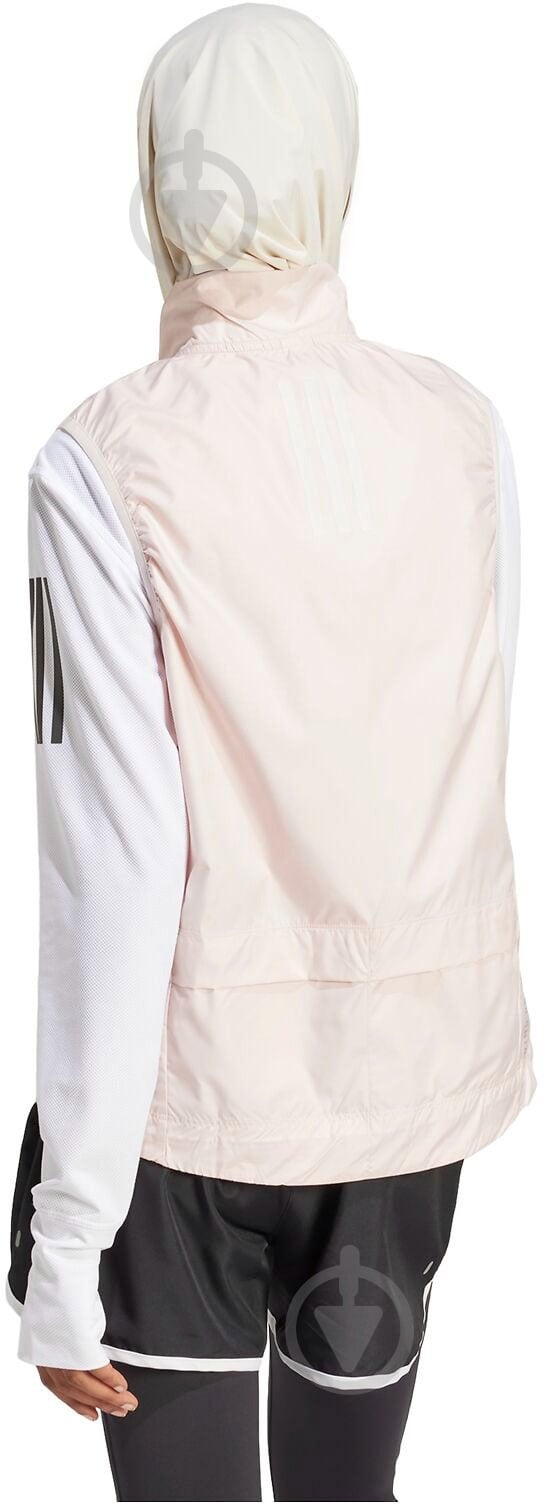 Жилет Adidas Own The Run IN1575 р.S белый - фото 3 Жилет Adidas Own The Run IN1575 р.S белый - фото 3