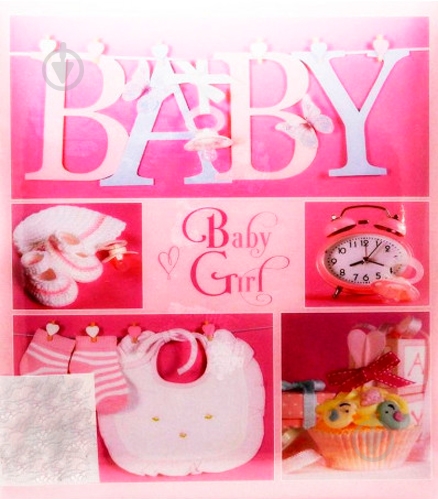 Фотоальбом EVG 20sheet Baby collage pink w/box - фото 1 Фотоальбом EVG 20sheet Baby collage pink w/box - фото 1