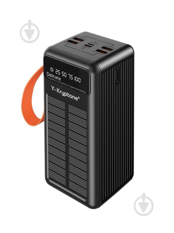 Повербанк Y-Kryptone 50000 mAh black (YK-S05SLC-B) - фото 1