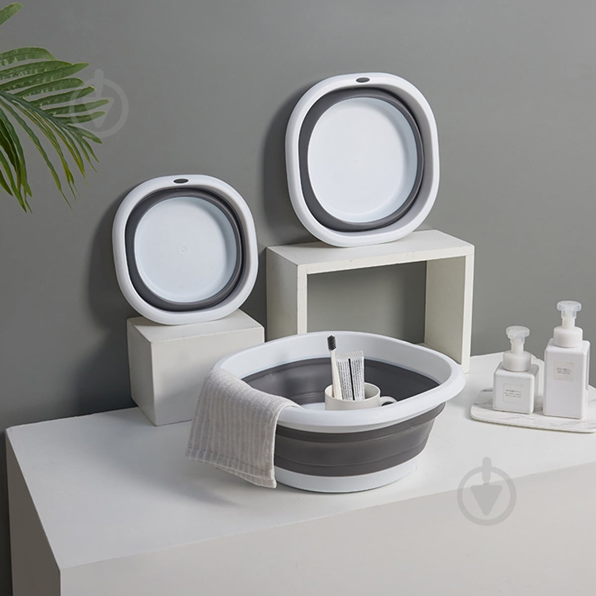 Миска MVM KP-76 L White/Gray - фото 3