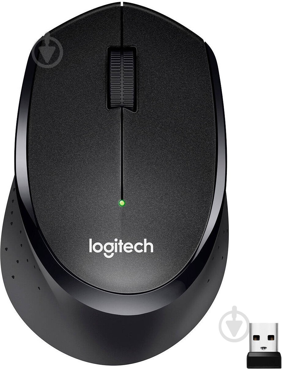 Мышь Logitech M330 Silent Plus EMEA 910-004909 black - фото 1