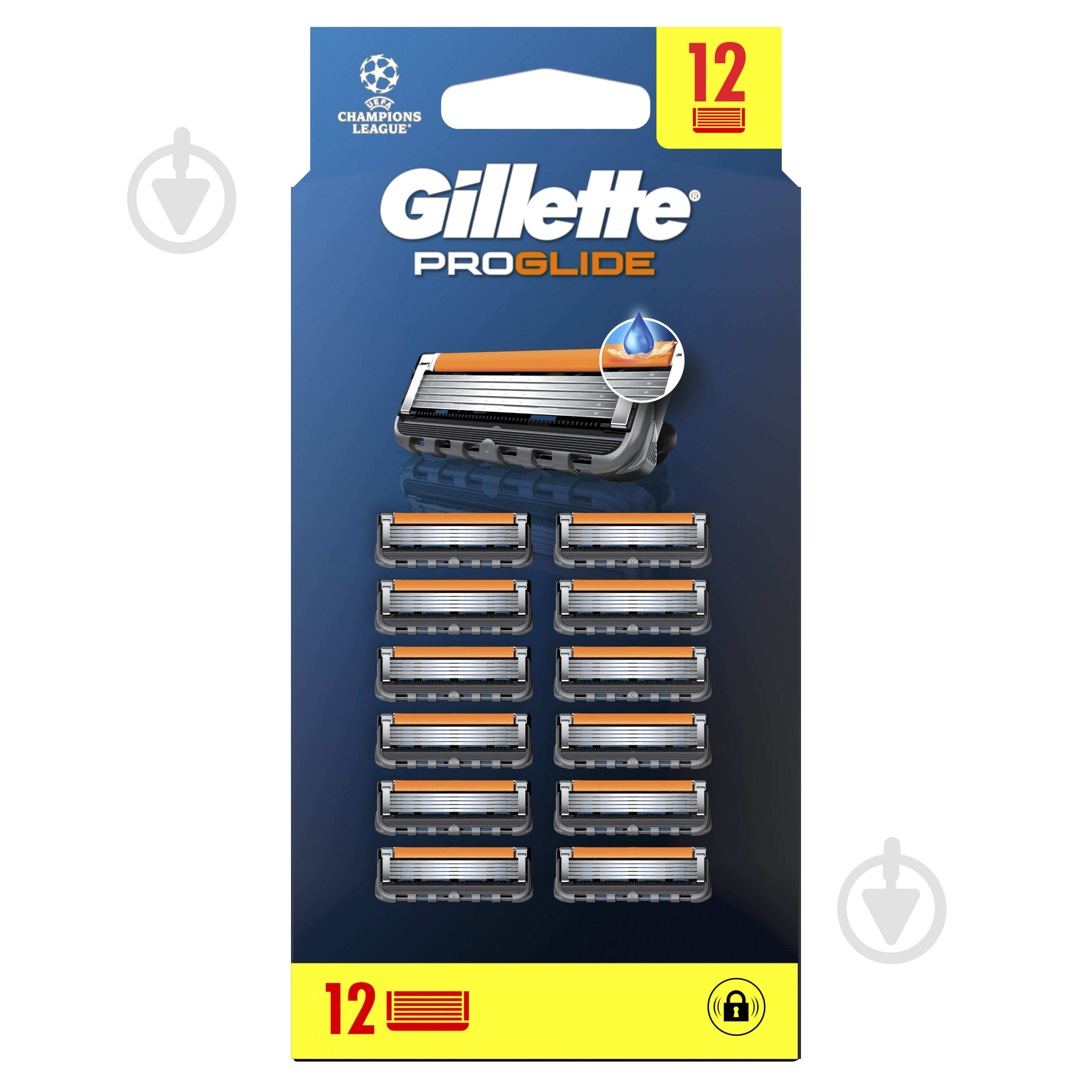 Сменный картридж GILLETTE ProGlide 12 шт. - фото 2