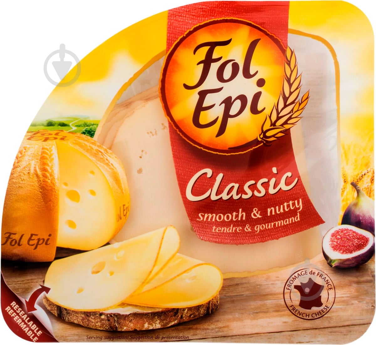 Сыр Fol Epi полутвердый Classic 50% 150г - фото 1 Сыр Fol Epi полутвердый Classic 50% 150г - фото 1