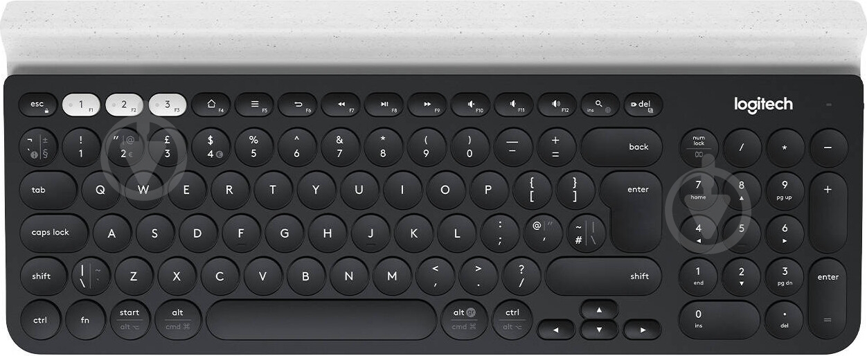 Клавиатура Logitech Multi-Device K780 (L920-008043) gray/white - фото 1
