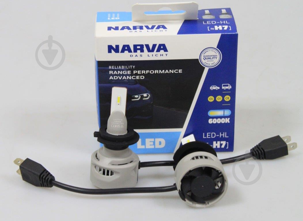 ラファエルナバス ライト ランプ ᐉ Автолампа светодиодная Narva Range Performance Advanced H7 19